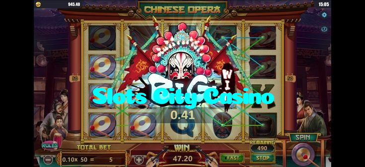 available types of Slots City Casino bet including pre-match live express and system bets