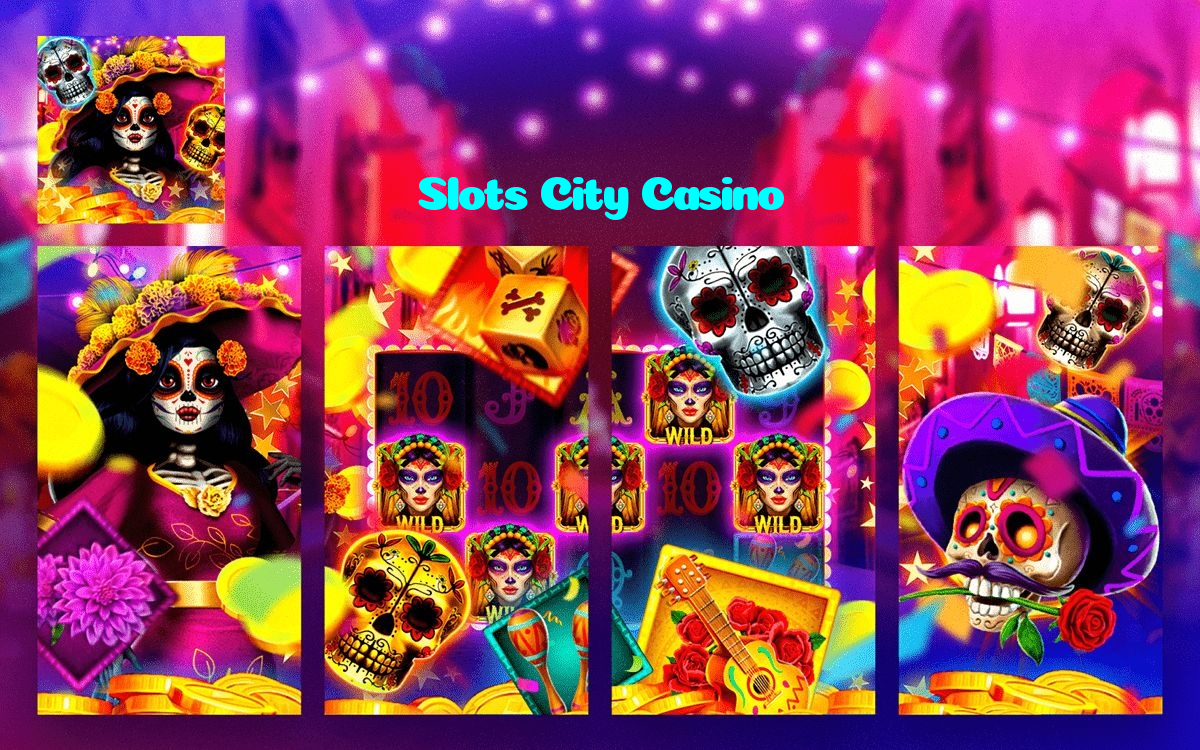 Slots City Casino casino presented on mobile device in Pakistan with slots and live games